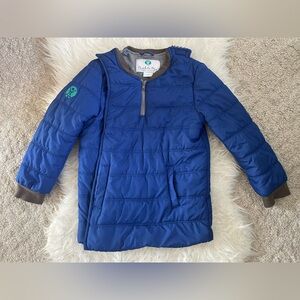 Buckle Me Carseat Kids Royal Blue Puffer Jacket